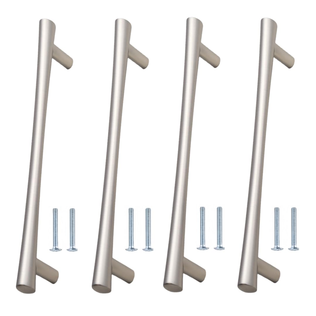 NLQCSXWEP Zinc Alloy Cabinet Bow Handle, Zinc Alloy Furniture Handles Pack of 4 Multicolor 96-160mm(160mm Matte Brushed)