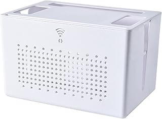 ルーター収納ボックス、コード収納ボッ、ケーブルボックス コード収納 ルーター ケーブル隠し 電源タップ ケーブル コンセント 収納 、ケーブルボックス ナチュラル ルーター 収納 Wifi コンセント ボックス 整理 Wi-Fi、スマホスタンド機能 完成品 、3層大容量