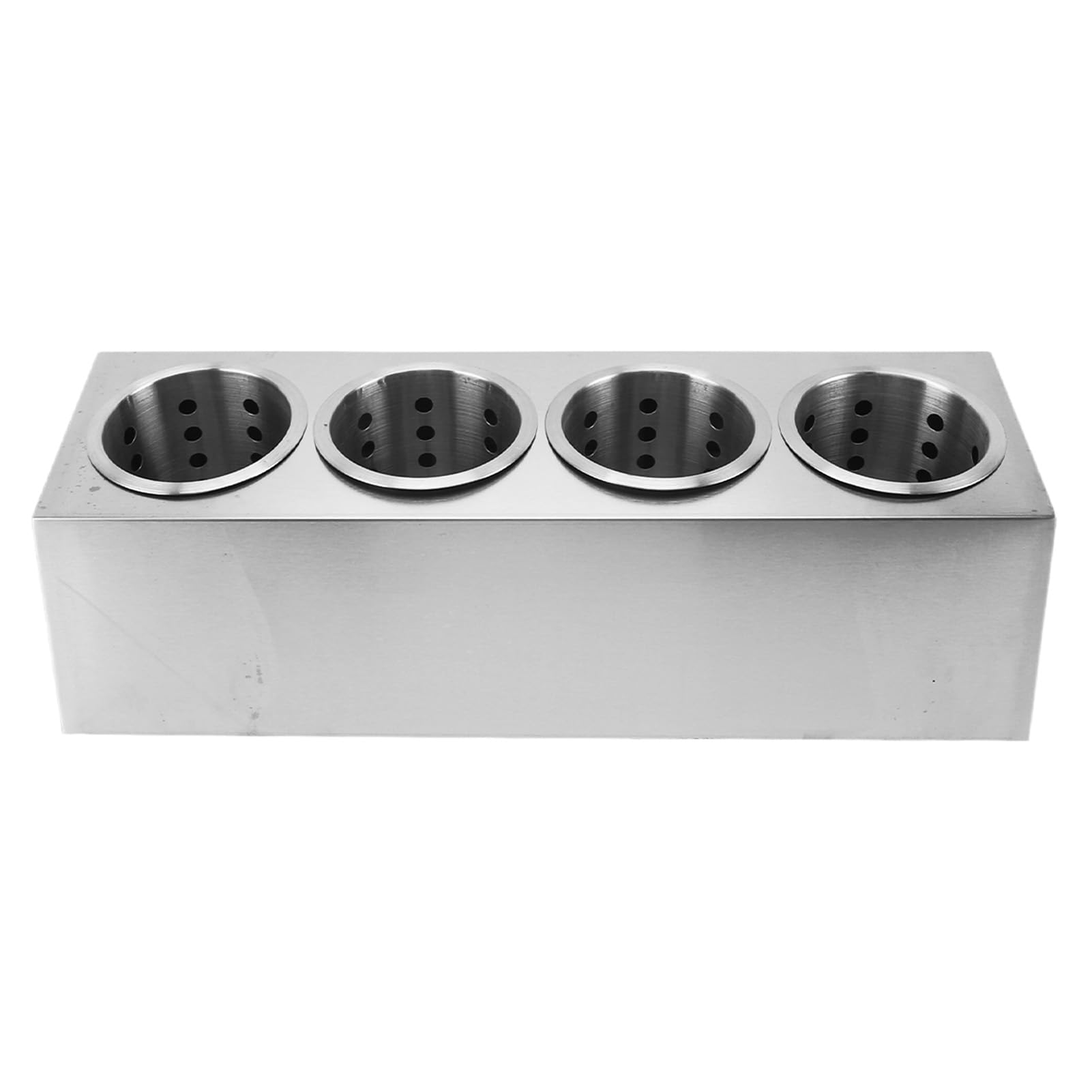 Generic Uchwyt na Przybory Kuchenne ze Stali nierdzewnej. Przestronna konstrukcja. Antypoślizgowy spód. Wielofunkcyjny Organizer do Gotowania w Domu (4 Siatka)