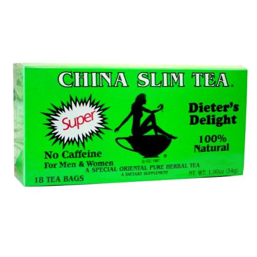 China Slim Tea Dieter's Delight 18 TEA BAGS NET WT 1.9 OZ (54 g)