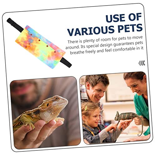 Hohopeti Bolsa De Lagarto Bolsa De Viagem Para Cachorros Répteis Animais De Estimação De Pelúcia Bol