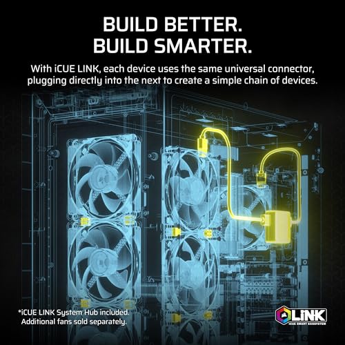 CORSAIR iCUE Link Titan 240 RX LCD Refroidisseur Liquide pour CPU – Chambre de Refroidissement FlowDrive – Intel LGA 1851/1700, AMD AM5/AM4 – 2X RX120 RGB Ventilateurs – iCUE Link Hub Inclus – Blanc