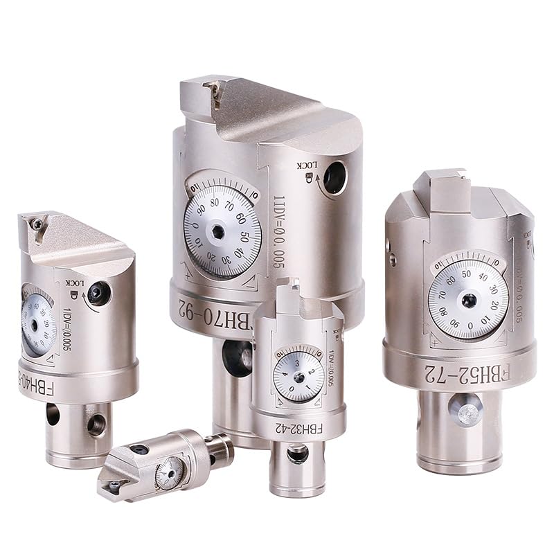 1pc Precision FBH Boring Head, Adjustable Boring Tool Holder, FBH/TP09 FBH/TP09 CNC Center Boring Tool(FBH52-72-TP11)