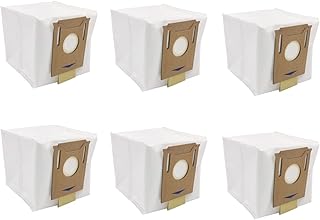 6 Pack Dust Bags For Yeedi Vac/Yeedi Vac 2 PRO Station,For Ecovacs DEEBOT OZMO T8 AIVI T8 Max and T8 Series/N8 Pro Plus/ N8 Pro For Yeedi K781+ Vacuum Cleaner Robot Accessories Replacement Parts