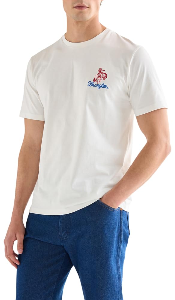 Wrangler, Men's T-Shirt Embroidery Tee