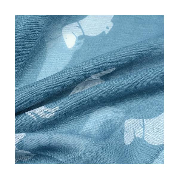 ISOCUTE Winter Scarf for Women Butterfly Fashion Light Weight Summer Hair Neck Ladies Warm Scarfs White Black - Image 7