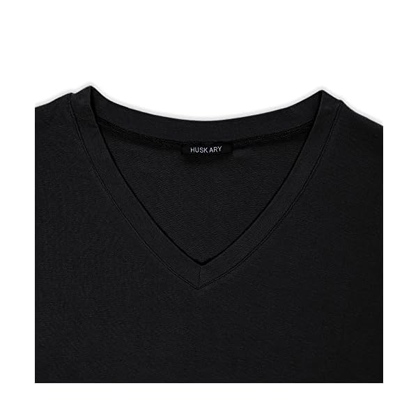 HUSKARY-Womens-Summer-Maxi-Dress-Casual-Loose-Pockets-Long-Dress-Short-Sleeve-Split HUSKARY Womens Casual Pocket Beach Long Dress Short Sleeve Split Loose Maxi Dress, Black 01, Large