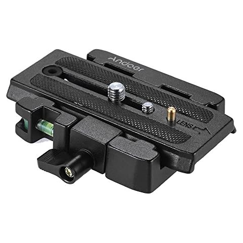Andoer Quick Release Clamp Adapter with Plate Cover