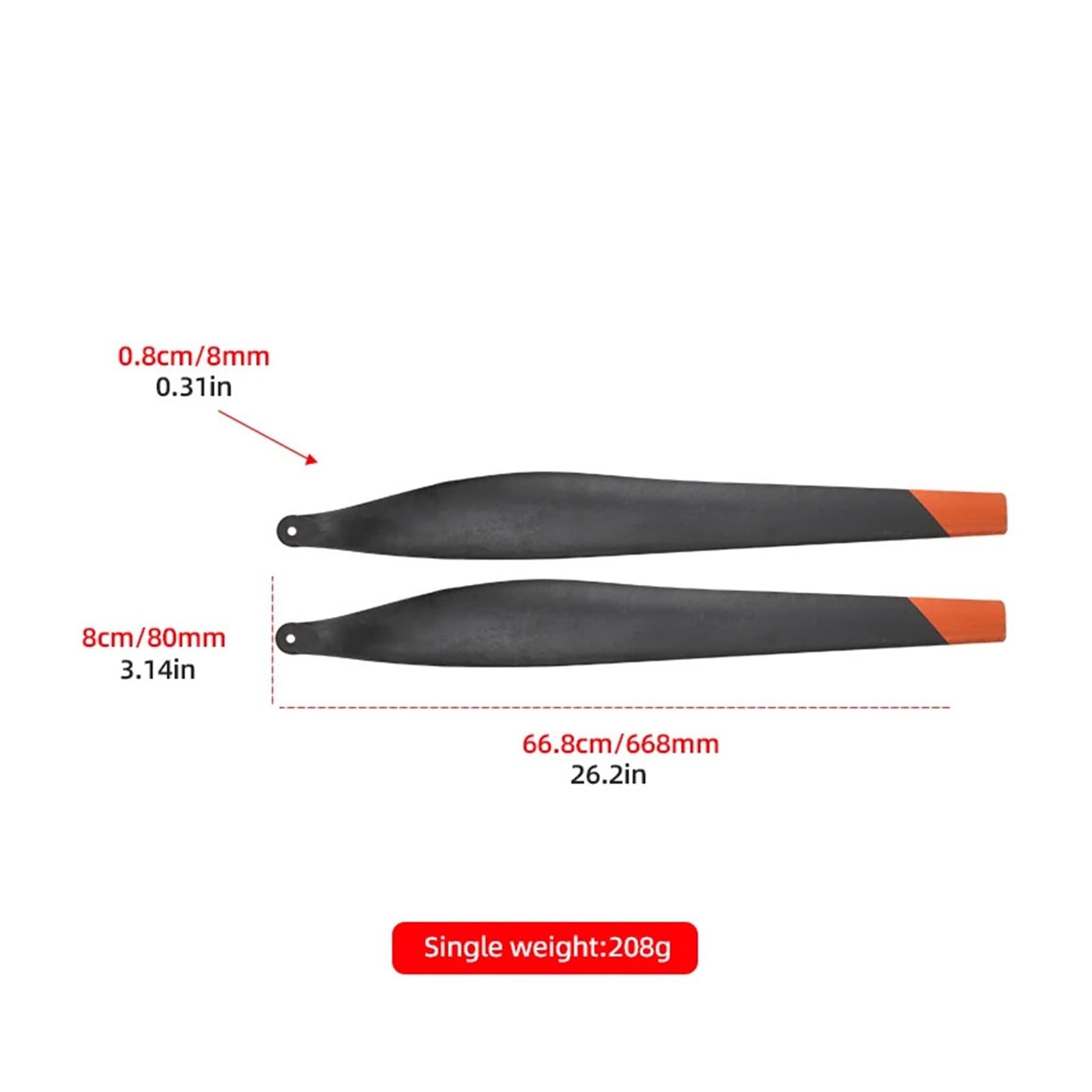 Hélice Pliante for Drone Agricole, Compatible avec DJI T40/T50/T20P