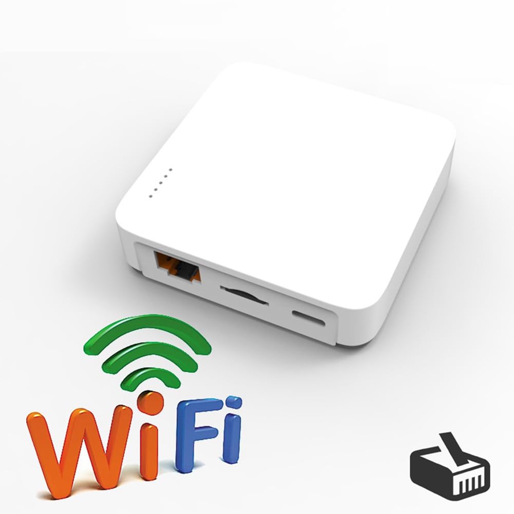 NP332 Serveur d'impression Réseau USB 3 Ports Serveur d'impression Réseau Multi-Interface (Version Réseau + WiFi)