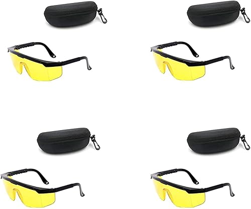 Miniatura 8 de GOSONO Gafas de seguridad láser de 190 nm a 540 nm con caja de terciopelo