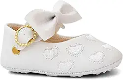 Sapatilha Bordada de Bebê Batizado Confortável