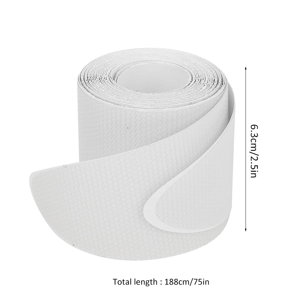 Qiilu Rail Tape Paddle Board Tape 2 Pcs PVC Stand Up Paddle Board Rail Surfboard Tape Surfing sories (Honeycomb)