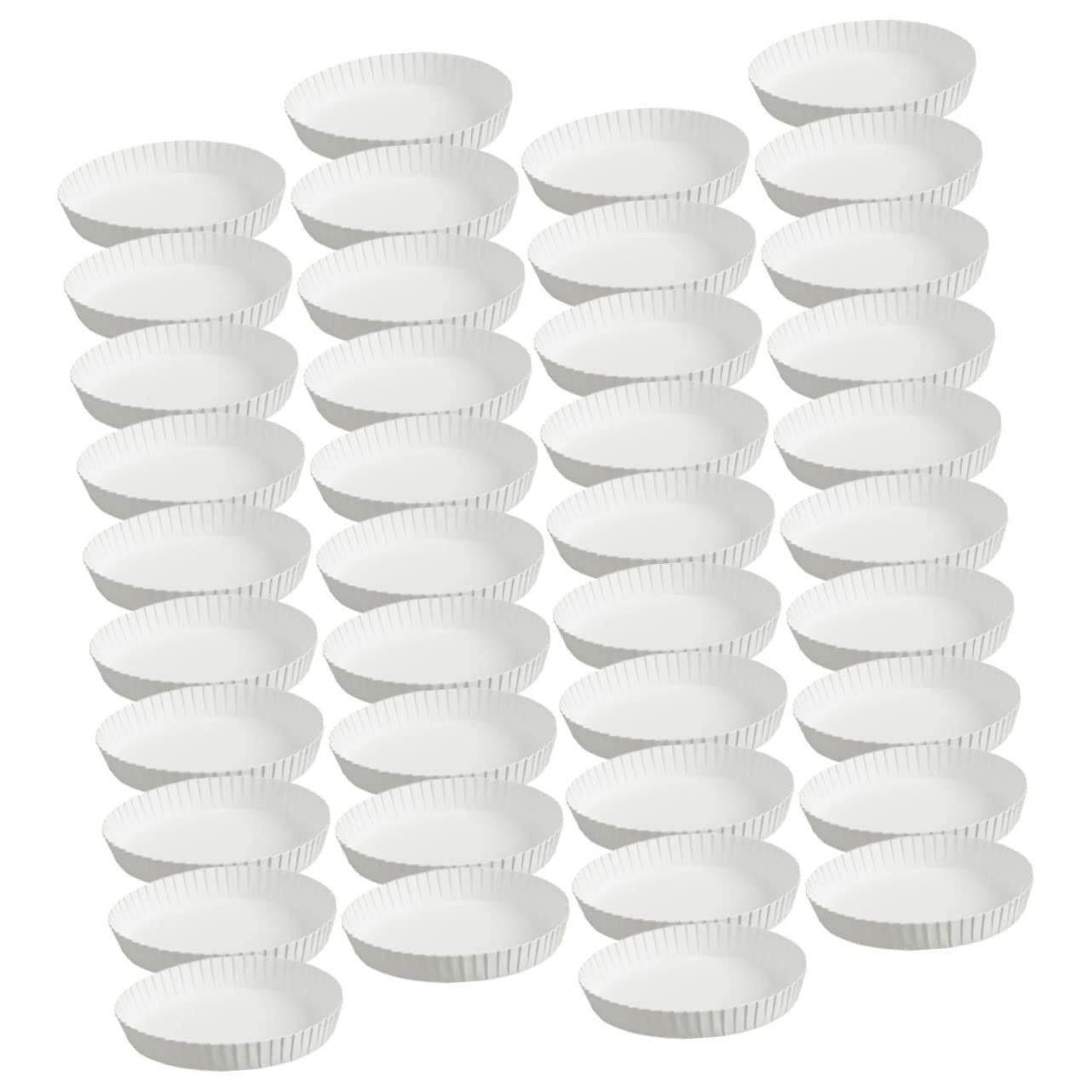 UTHCLO 150pcs Paper Cup Lids for Coffee Hot Drink Covers Sample Cup Caps Disposable Paper Drinking Lids