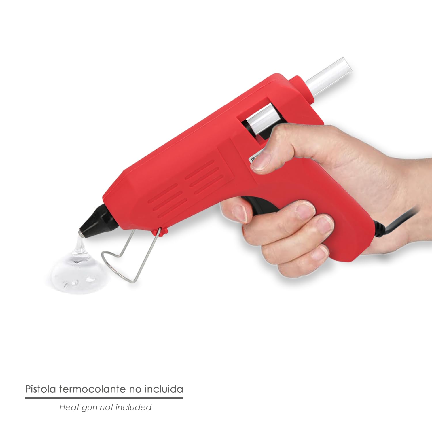 Barre di colla a caldo Ø 7,2 mm. Confezione da 12 pezzi. Aste Silicone, Colla Pistola Termofusibile, Silicone Pistola