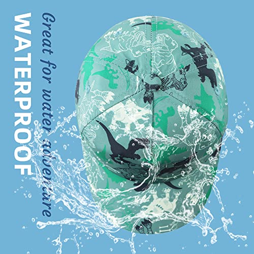 Dinosaur Kids Baseball Hat Caps Toddler Sun Hat Waterproof Quick-Dry Boys Girls Cap Adjustable Size for 2-6Y3