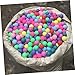 HONMEET 40mm Pong Balls 100pcs Mixed Balls Great for Entertainment Raffles and Game Nights Sturdy Plastic Material
