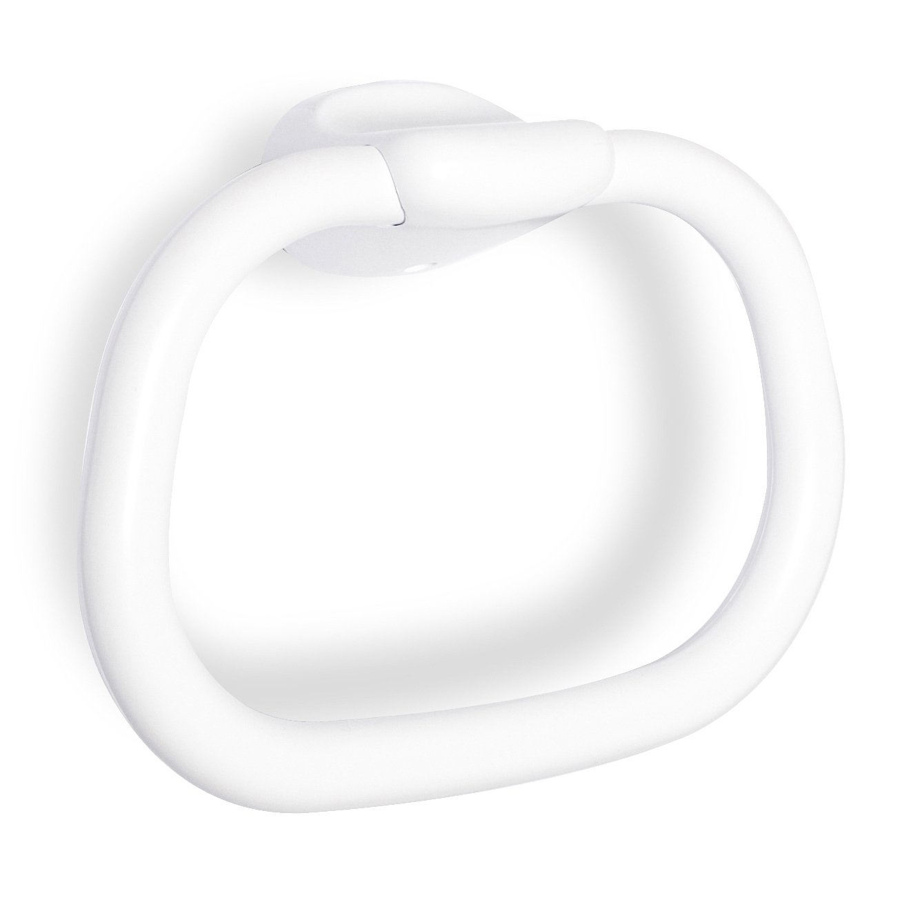 Tatay White Rtt Towel Ring, Polypropylene, One Size