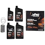 Sea-Doo 4T 5W-40 Synthetic Blend Oil Change Kit for Rotax 1500 cc or more engine