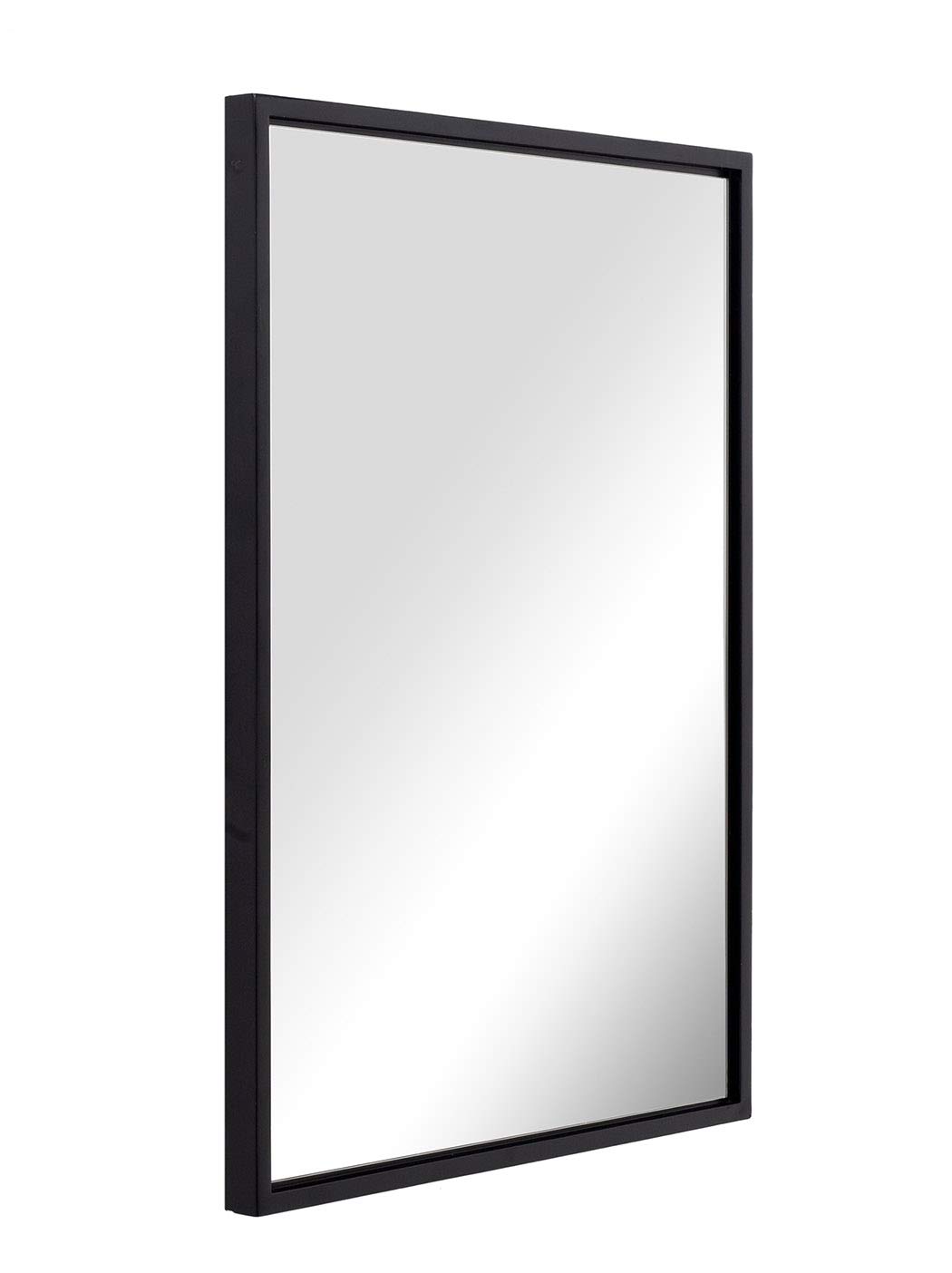 Buy ANDY STAR 20x28x1’’ Black Bathroom Mirror for Wall, Matte Black