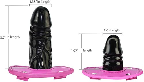 Miniatura 16 de Mordaza trabable para boca con consolador, con correas de cuero, BDSM, juguete sexual para adultos, largo, Negro, 1 Negro -,Azul,Rosa encendido