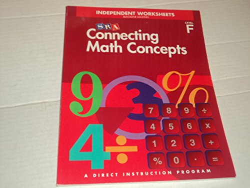 Connecting Math Concepts: Independent Worksheets Blackline Masters ...