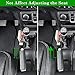 Eamplest 4PCS Center Console Organizer for 2018-2022 2023 Jeep Wrangler JL JLU and Gladiator JT Accessories Gear Shift Side Tray Organizer,Hanging Armrest Storage Box (Not for JK/JKU)