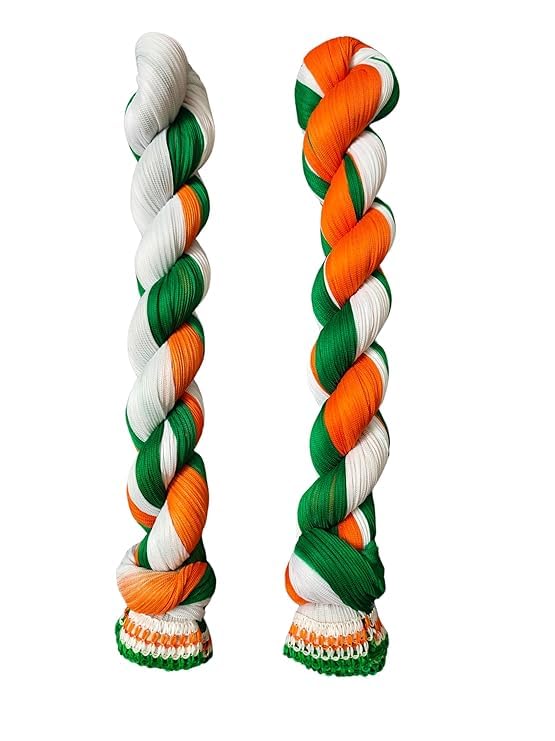 lalariya THE FASHION Unisex-Adult Lycra Blend Lycra Tricolor Dupattas Pack Of 2 (Multicolour)-picture-17