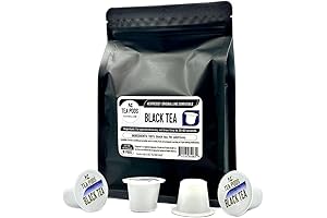 Paris Black Ceylon Loose Leaf Tea Compatible Pods for Nespresso Original Machines