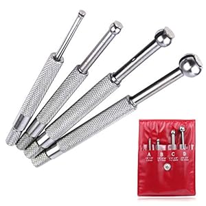 Saygohy GWE673 Zestaw Mierników Otworów 4-częściowy