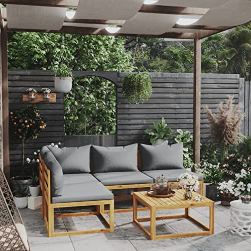 Festnight Lounge Gartenmöbel Set Holz Gartenlounge Sofa Outdoor Loungemöbel Terrasse Terrassenmöbel Gartengarnitur…