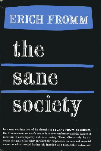 The Sane Society B0006AU6J4 Book Cover