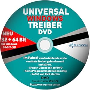 Windows universal Treiber CD DVD für Win 10 7 8 XP Notebook PC Laptop