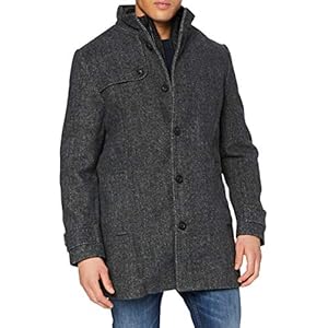 TOM TAILOR 2-in-1 Wollmantel heren Wollen Mantel