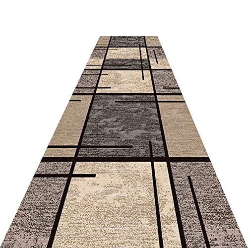 YIQIFLY Teppich Läufer Flur Küche Schlafzimmer Modernen Teppichläufer Gelten Wohn Flur, Küche, Schlafzimmer Waschbar Pflegeleicht Flurläufer Küchenläufer Anpassbar Größe(Size : 60x100CM/1.97x3.28FT) Cover