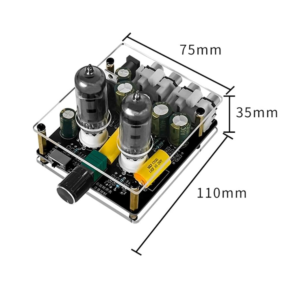 Amazon.co.jp: Herafy オーディオアンプ 6j3 真空管 HIFI