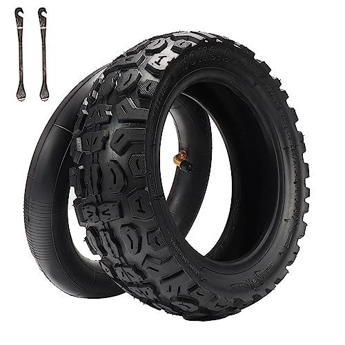 10 Inch Electric Scooter Tire, 10X3.0 Off-Road Inner Outer Tire, 255X80 Non-Slip...
