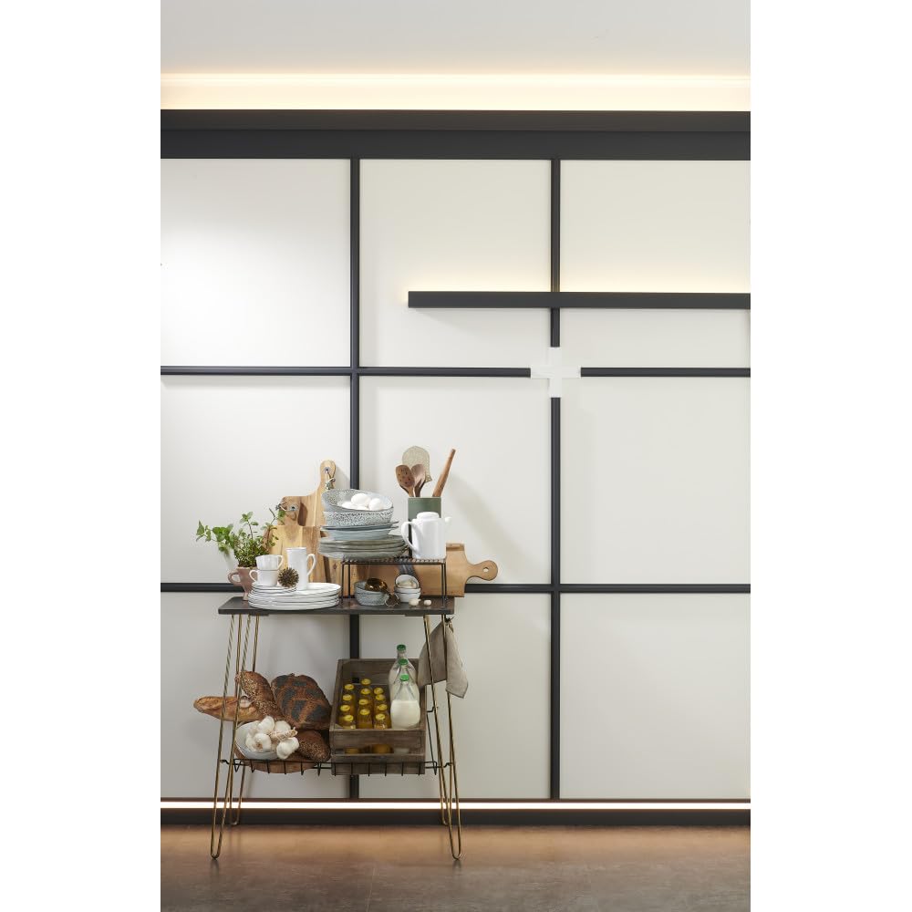 IL11 Listwy świetlne WALLSTYLE wytłaczany polistyren o wysokiej gęstości Noël & Marquet 80 x 20 x 2000 mm - 1 sztuka NMC