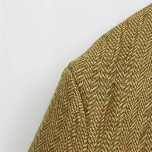 Women's Single Breasted Pocket Decorated Loose Blazer Lapel Long Sleeve Casual Jacket3