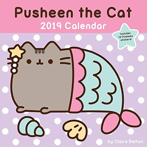 Pusheen The Cat 2019 Wall Calendar