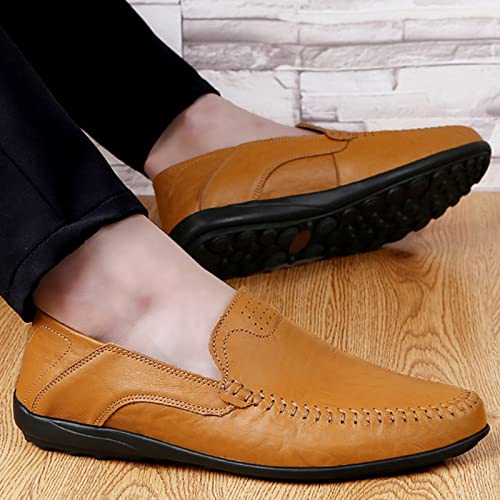 Mocassini da uomo in pelle, scarpe da guida