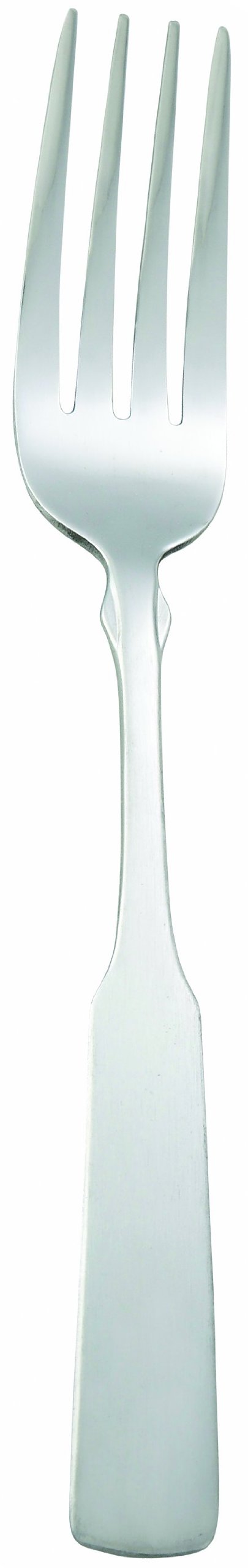 Winco 12-Piece Houston Dinner Fork Set, 18-0 Stainless Steel, Silver
