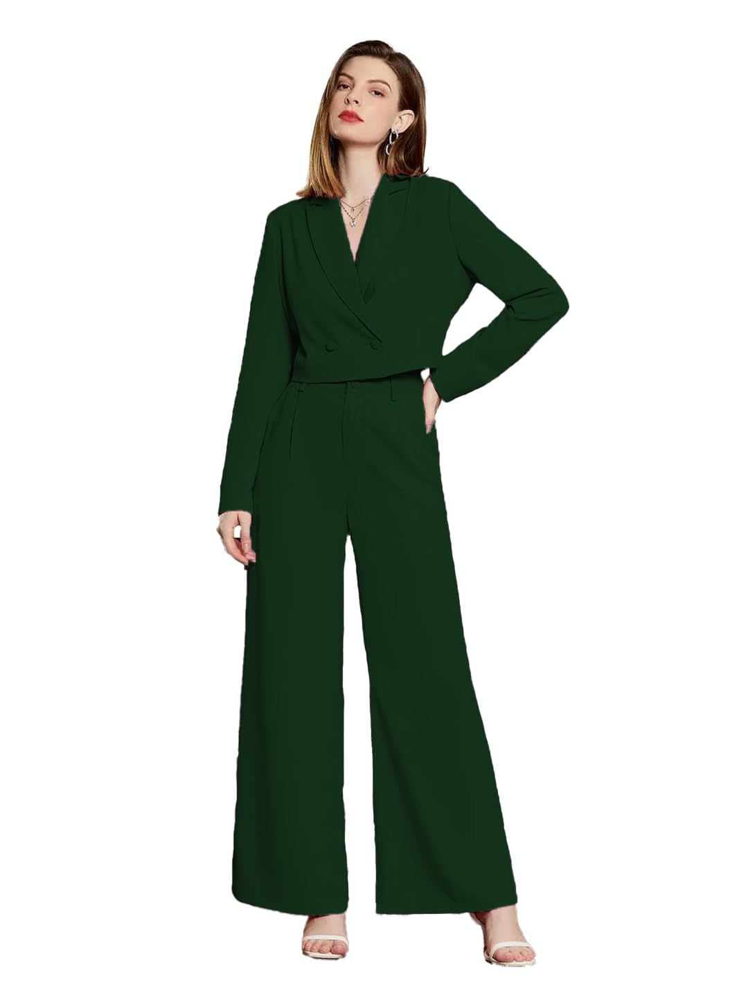 Women's Polyester Blend KTTDRESSSET22S Suit-Dress Set-image-15
