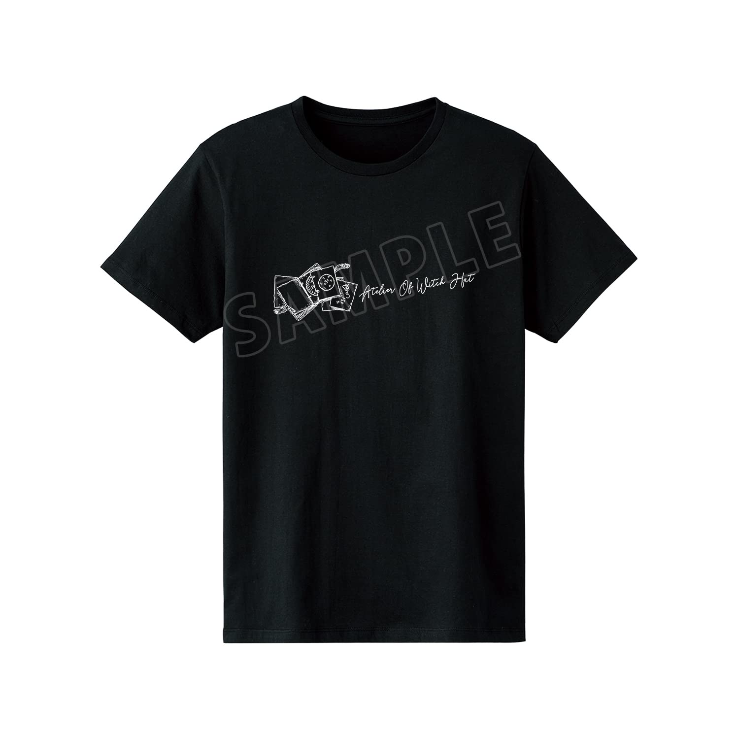 Amazon.co.jp: とんがり帽子のアトリエ 魔法陣練習手帳 Tシャツ メンズ