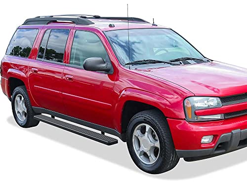Estribos laterales APS para Chevy Trailblazer EXT 2004-2006 5in miniatura 2