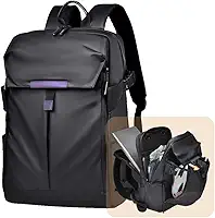 Romantic Crown Mochila Couro Masculina Impermeável Reforçada para Notebook Capacete Motorcycling Basquete Futebol Viagem,Reflexivo Casual Esportes Hiking Escola Presente