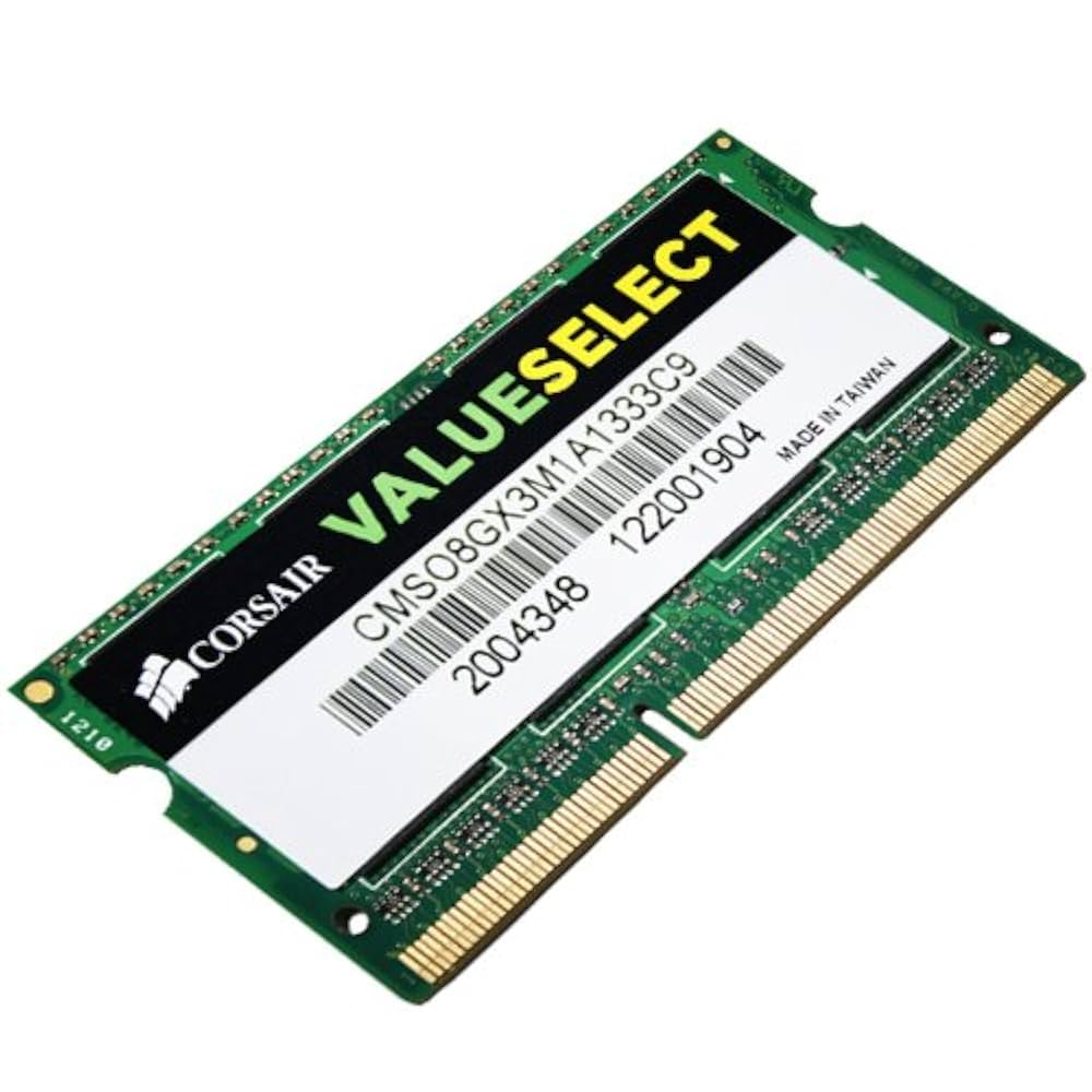 CORSAIR Memory Module DDR3L ノート VALUE SELECT Series 8GB
