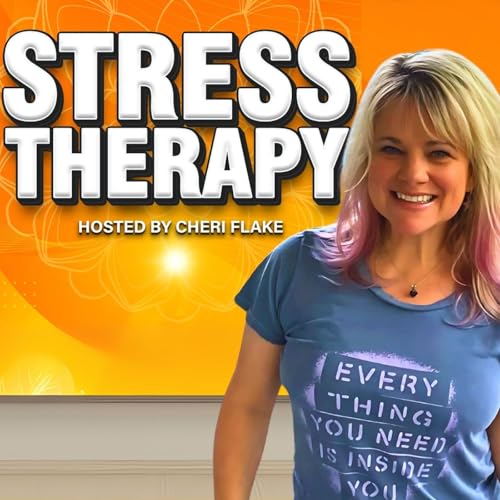 『Get Better at Stress: Your First Real Stress Therapy Session (Yes, with Meditation!)』のカバーアート