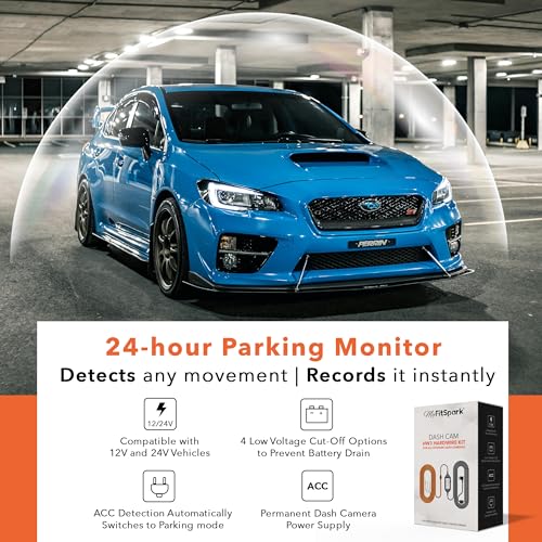 Image of FitSpark DC-102 Real 2.7K Dual Channel HDR Dash Camera | No.1 Novatek AI Chipset | 5MP Sony Starvis IMX335 Sensor | Pro ADAS | 3.16 inch IPS TrueColors Display | Nocturnal Night Vision | GPS & WiFi