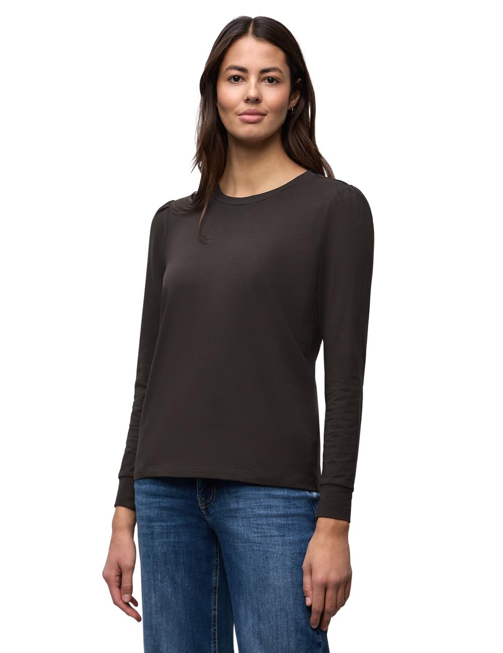 Damen Shirt mit Raffung